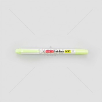 DONG-A ปากกาเน้นข้อความ Twinliner 05 <1/12> สีเหลือง